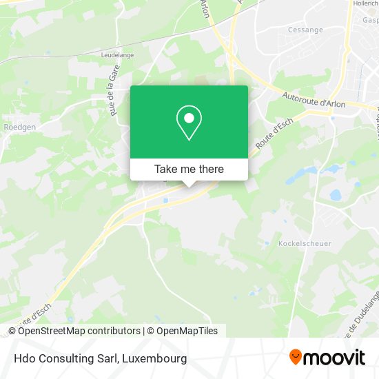 Hdo Consulting Sarl map