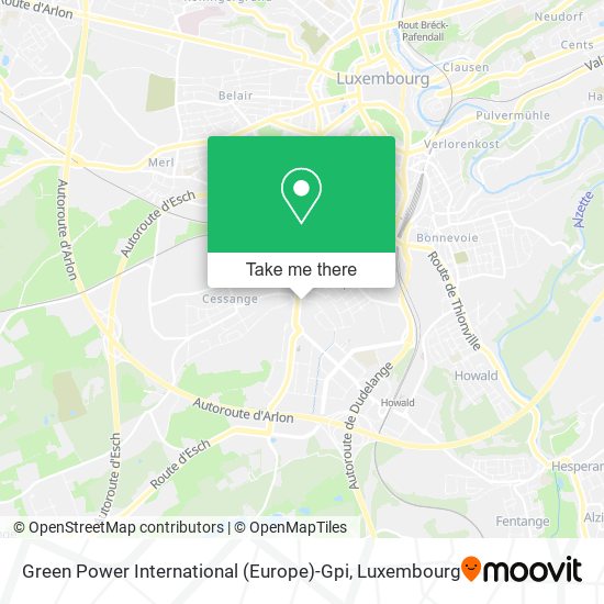 Green Power International (Europe)-Gpi map