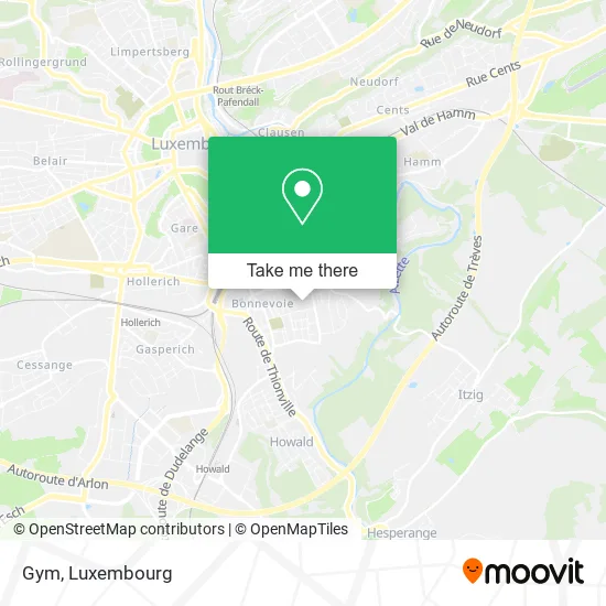 Gym map