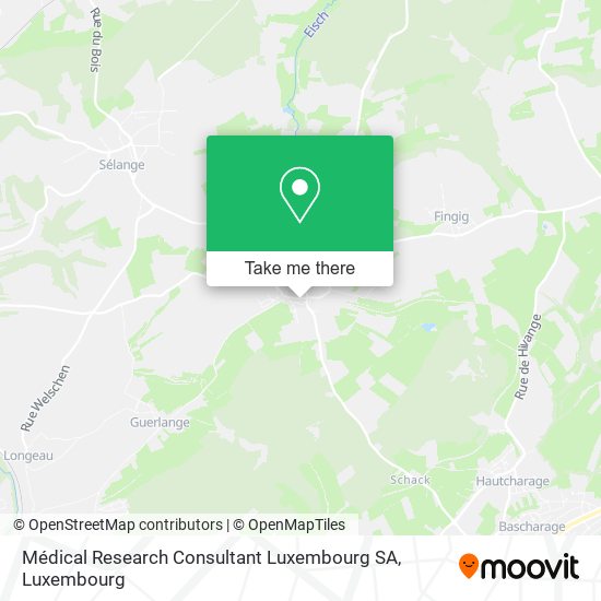 Médical Research Consultant Luxembourg SA map