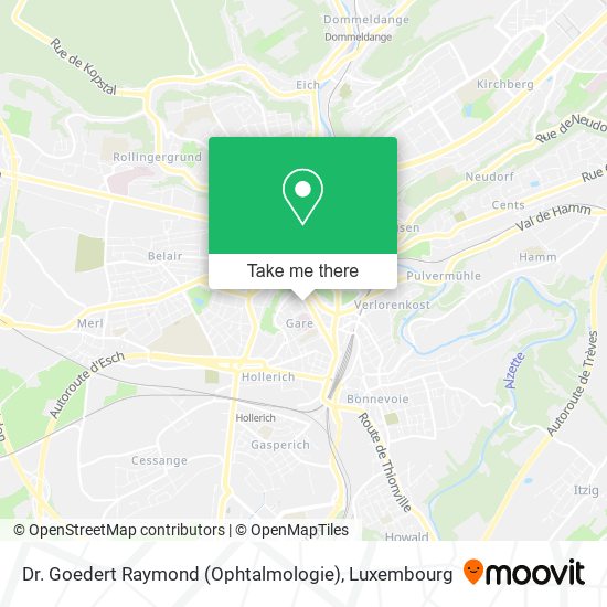 Dr. Goedert Raymond (Ophtalmologie) map