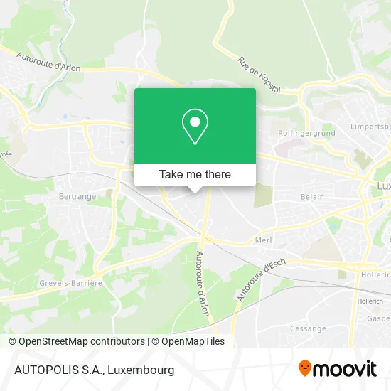 AUTOPOLIS S.A. map