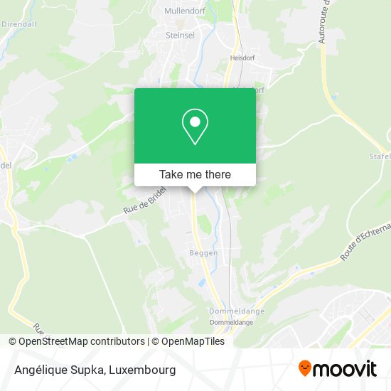 Angélique Supka map