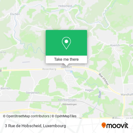 3 Rue de Hobscheid map