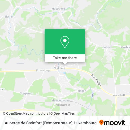 Auberge de Steinfort (Démonstrateur) map