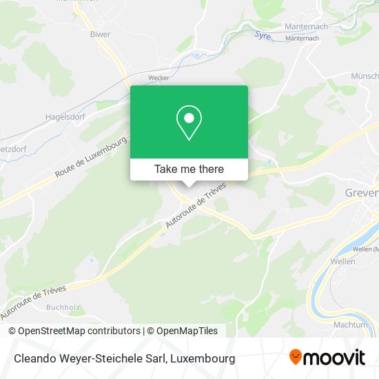 Cleando Weyer-Steichele Sarl map