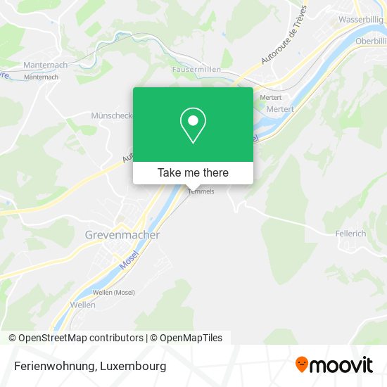 Ferienwohnung map