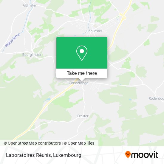 Laboratoires Réunis map