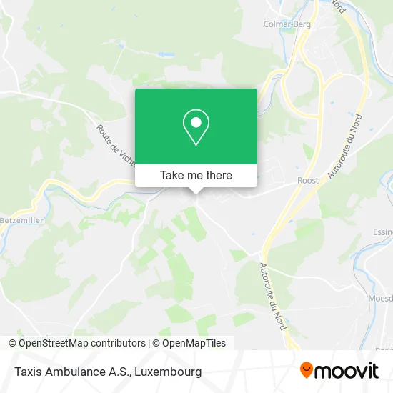 Taxis Ambulance A.S. map