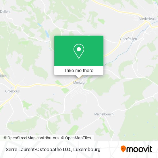 Serré Laurent-Ostéopathe D.O. map
