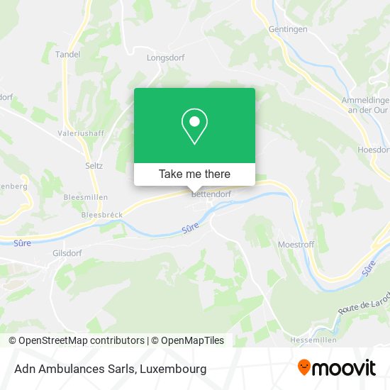 Adn Ambulances Sarls map