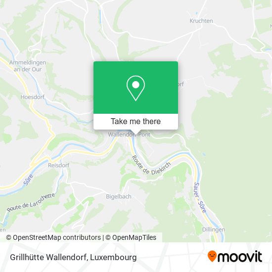 Grillhütte Wallendorf map