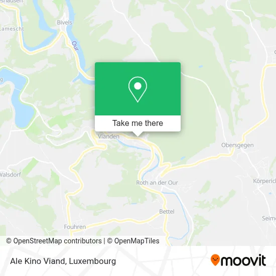 Ale Kino Viand map