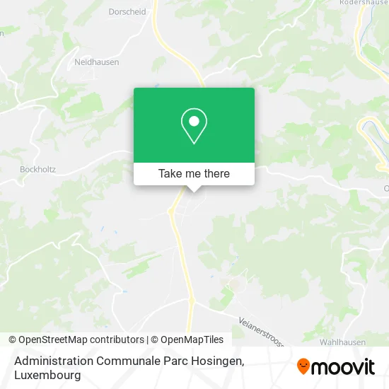 Administration Communale Parc Hosingen map