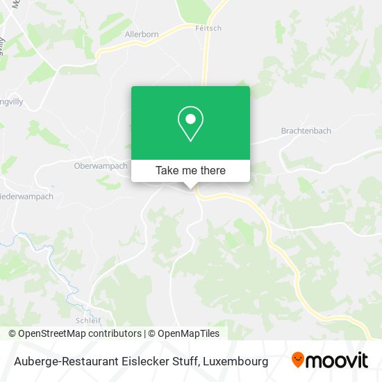 Auberge-Restaurant Eislecker Stuff map