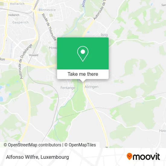 Alfonso Wilfre map