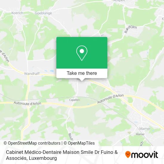 Cabinet Médico-Dentaire Maison Smile Dr Fuino & Associés map