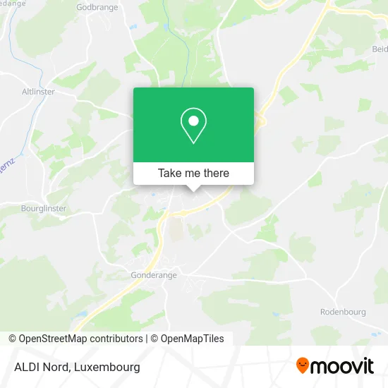 ALDI Nord map