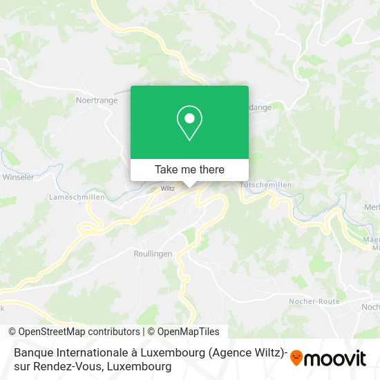 Banque Internationale à Luxembourg (Agence Wiltz)-sur Rendez-Vous map