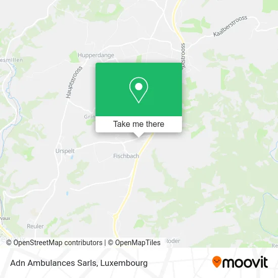 Adn Ambulances Sarls map