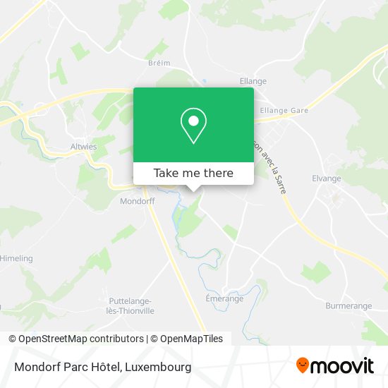 Mondorf Parc Hôtel map