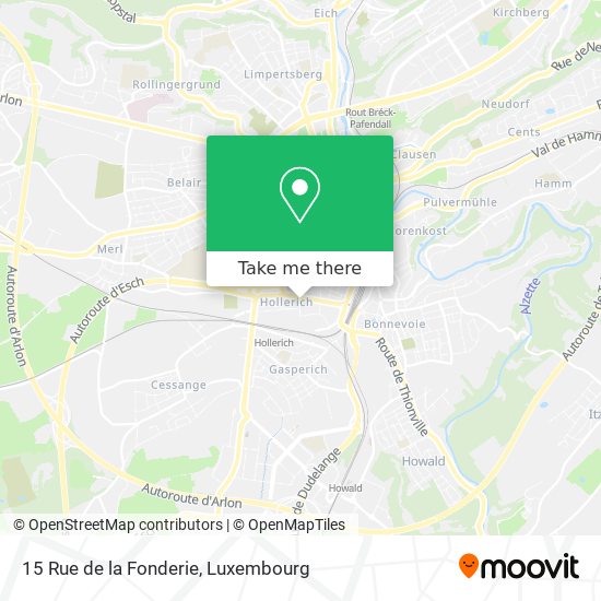 15 Rue de la Fonderie map