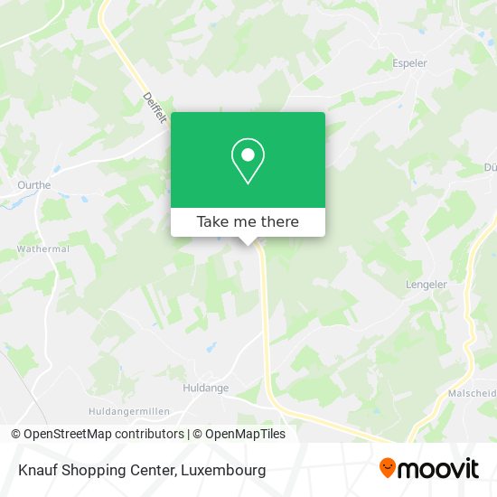 Knauf Shopping Center Karte