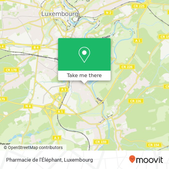 Pharmacie de l'Éléphant map