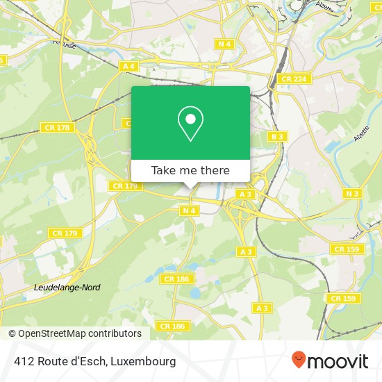 412 Route d'Esch map