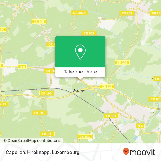 Capellen, Hireknapp map