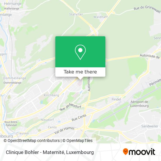 Clinique Bohler - Maternité map