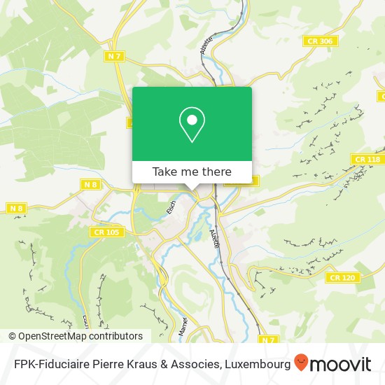 FPK-Fiduciaire Pierre Kraus & Associes map