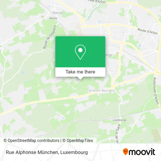 Rue Alphonse München map