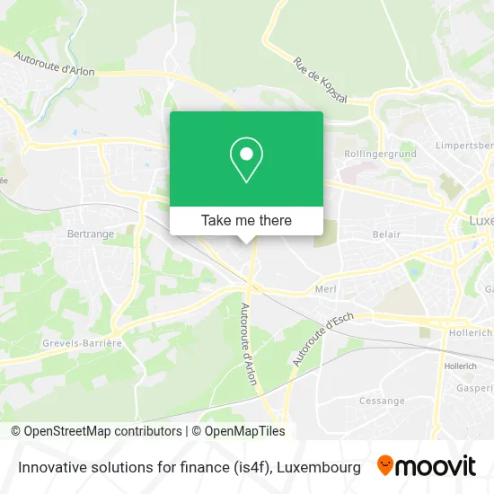 Innovative solutions for finance (is4f) map