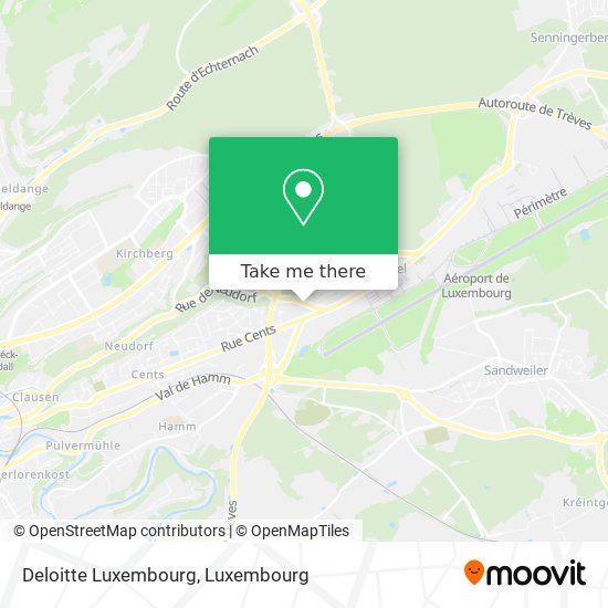 Deloitte Luxembourg map