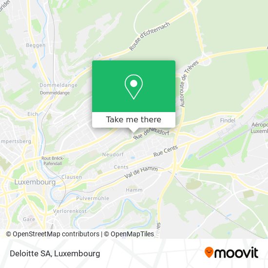 Deloitte SA map