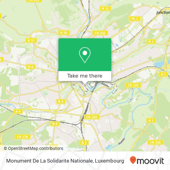 Monument De La Solidarite Nationale map