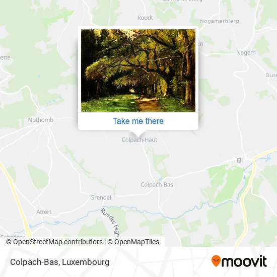 Colpach-Bas map