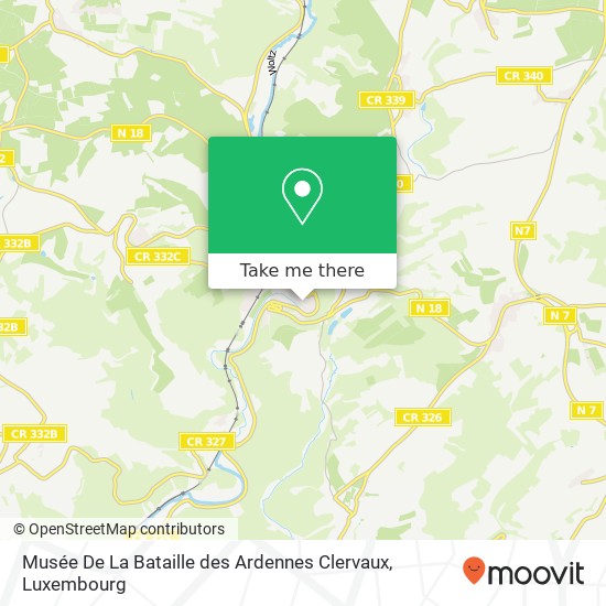 Musée De La Bataille des Ardennes Clervaux map