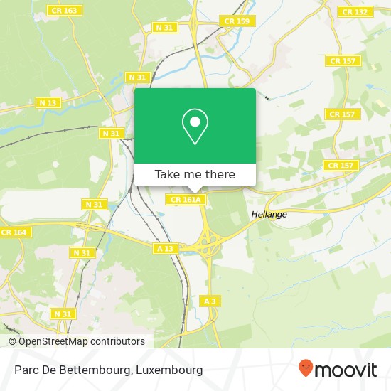 Parc De Bettembourg map