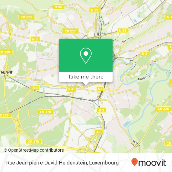 Rue Jean-pierre-David Heldenstein map