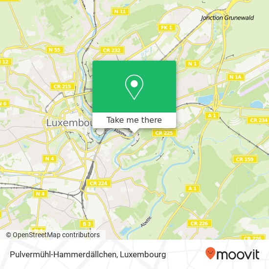 Pulvermühl-Hammerdällchen map