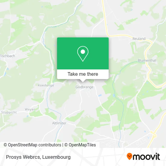 Prosys Webrcs map