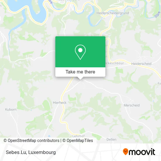 Sebes.Lu map