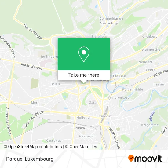 Parque map