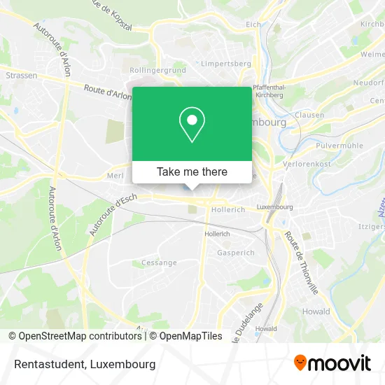 Rentastudent map