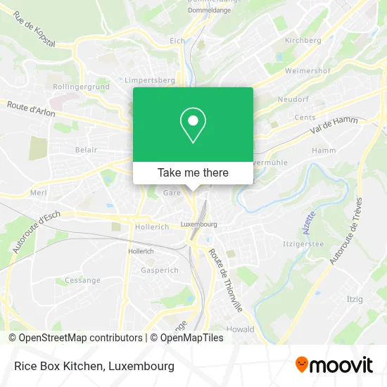 Rice Box Kitchen map
