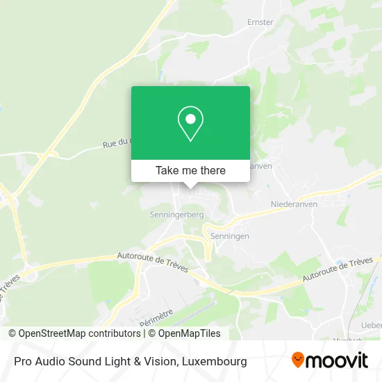 Pro Audio Sound Light & Vision map