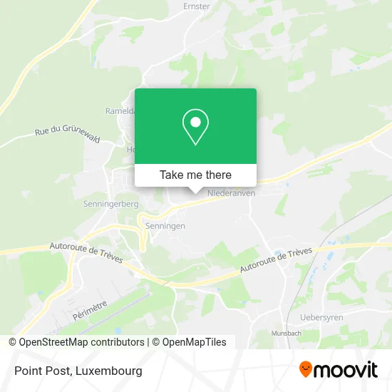 Point Post map