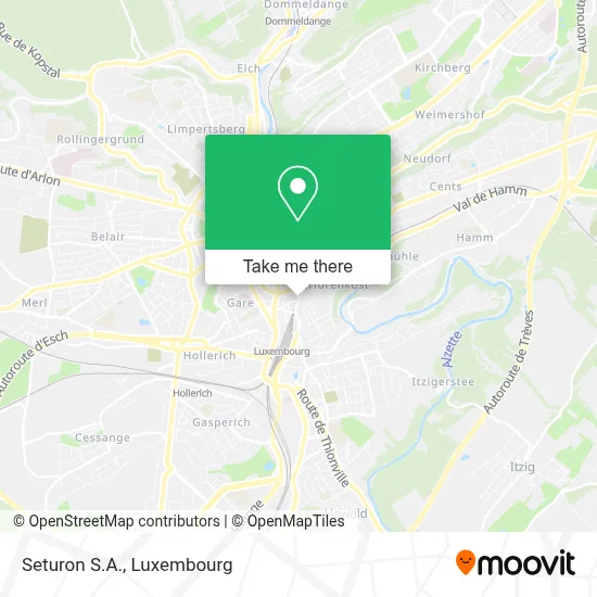 Seturon S.A. map